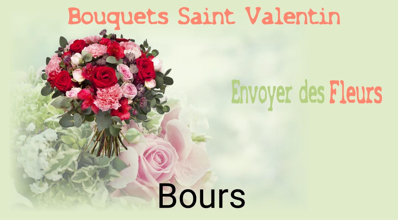Roses de Saint-Valentin livrées à Bours